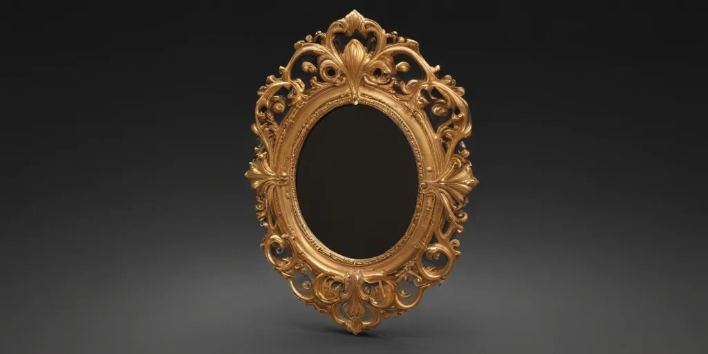 gold frame png transparent