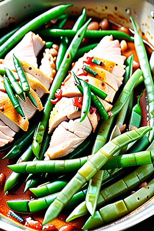 chicken and string beans recipe