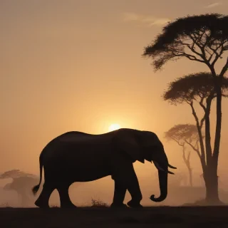 elephant silhouette
