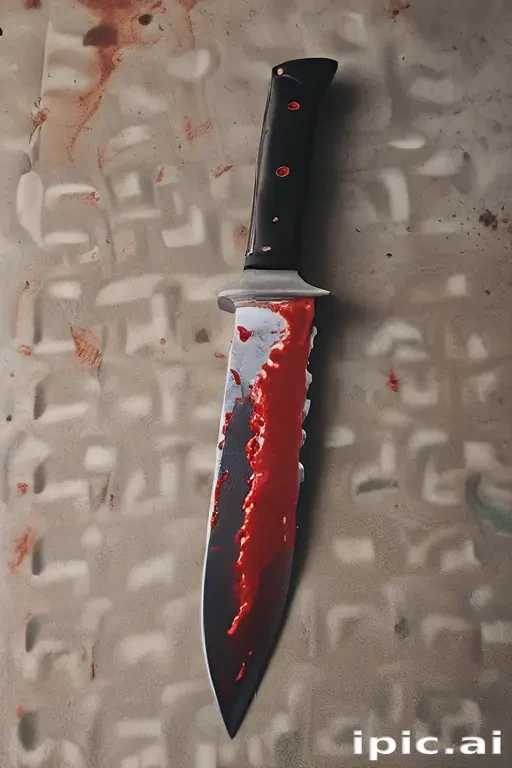 bloody knife aesthetic