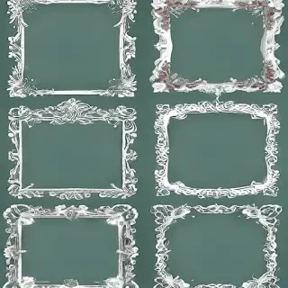 christmas clip art frames