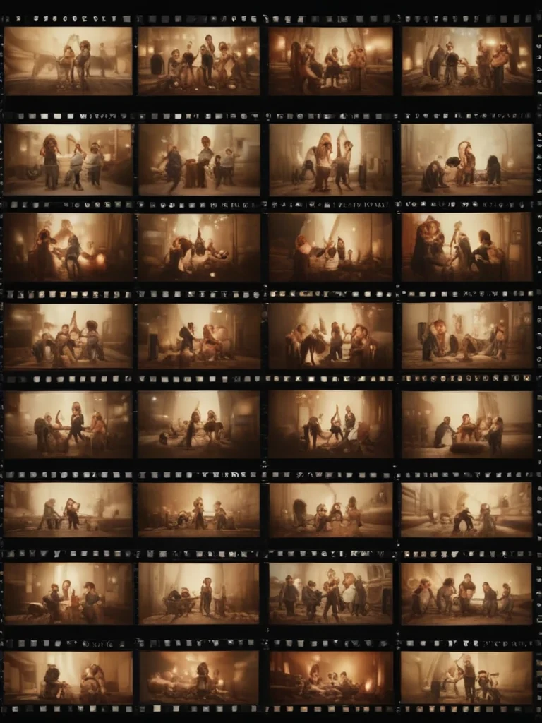 film strip template