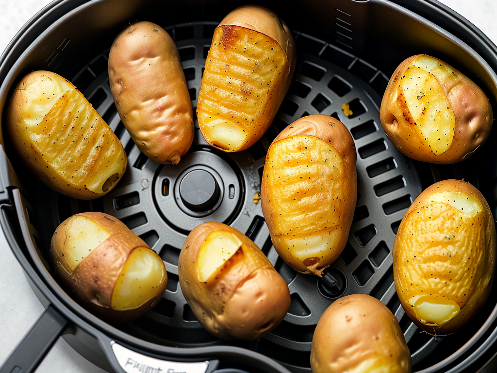 smash potatoes in air fryer