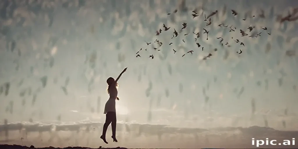 letting go images