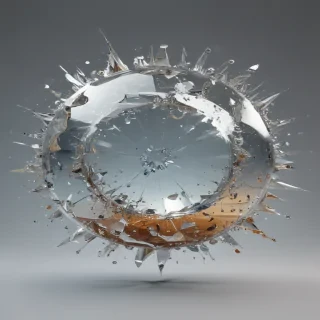 glass shattering png