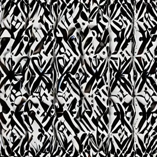 black and white pattern