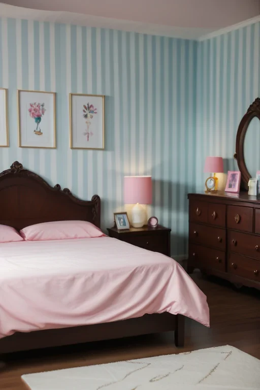 background of a bedroom