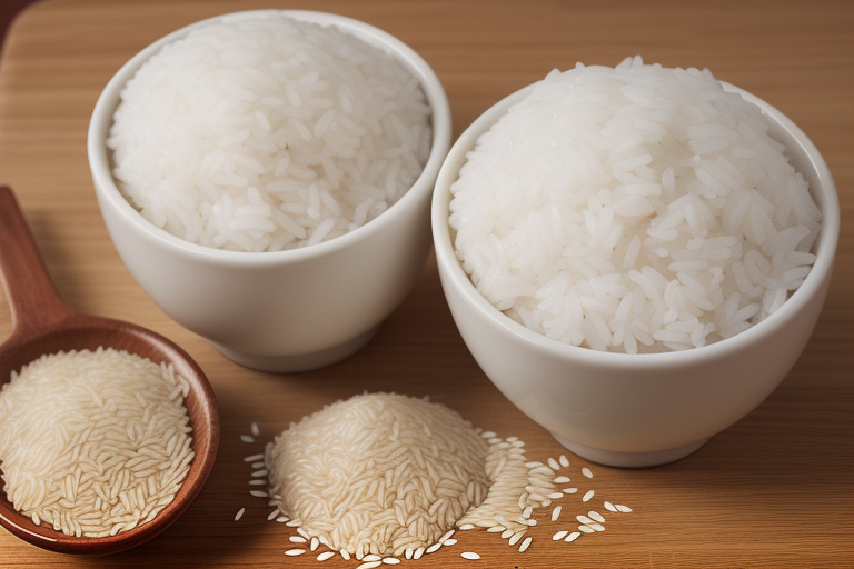 calories in 2 cups of rice