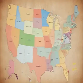 map of states