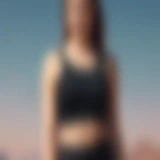 crop top mock up