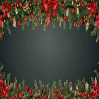 christmas background frame