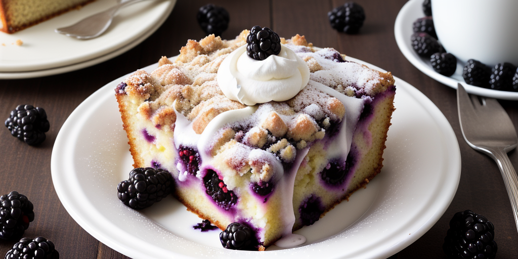 blackberry coffee cake sour cream