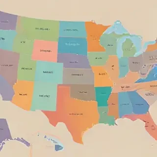 us states on a map