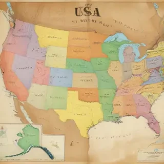 map of the usa