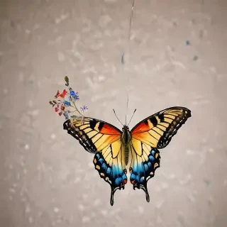 butterfly draing
