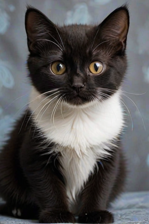 cute black cat wallpaper