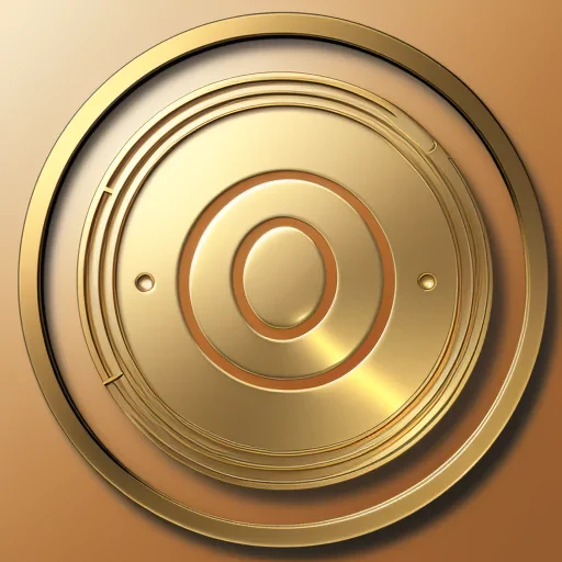 gold circle png