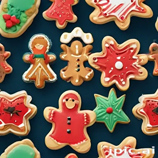 clip art christmas cookies