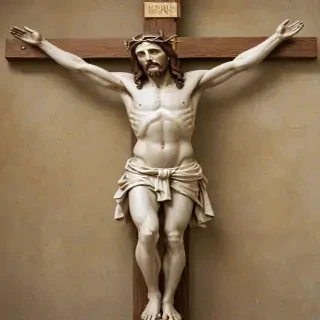 picture of jesus on cross