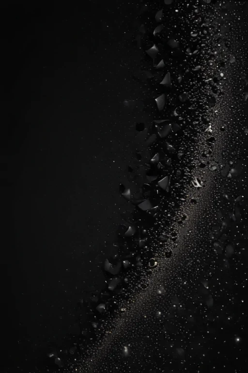 glitter background black