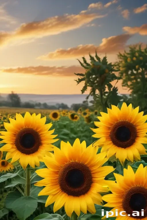 sunflower backgrounds aesthetic