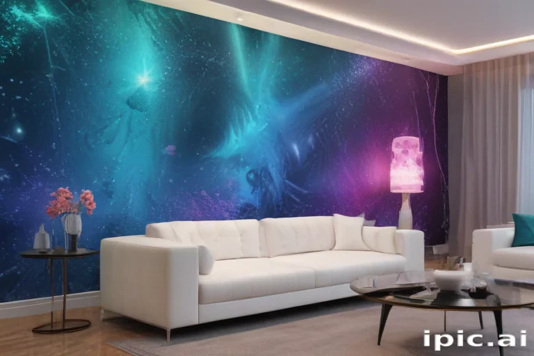 holographic wallpaper