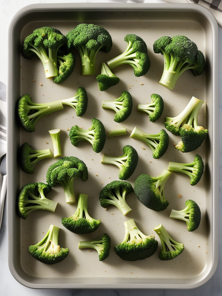 how to cook frozen broccoli in the oven
