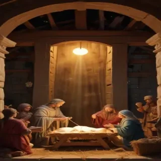 manger scene images free
