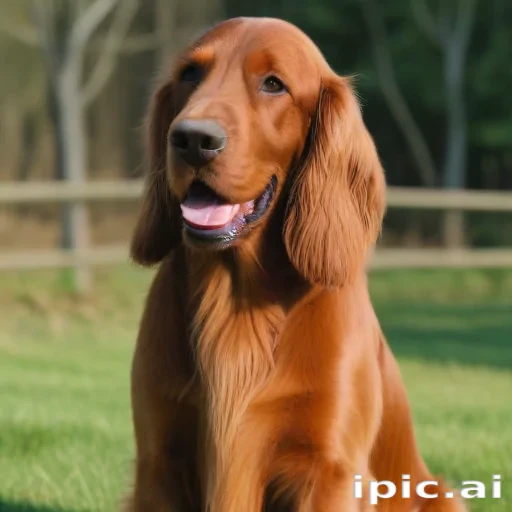 irish setter dog breed