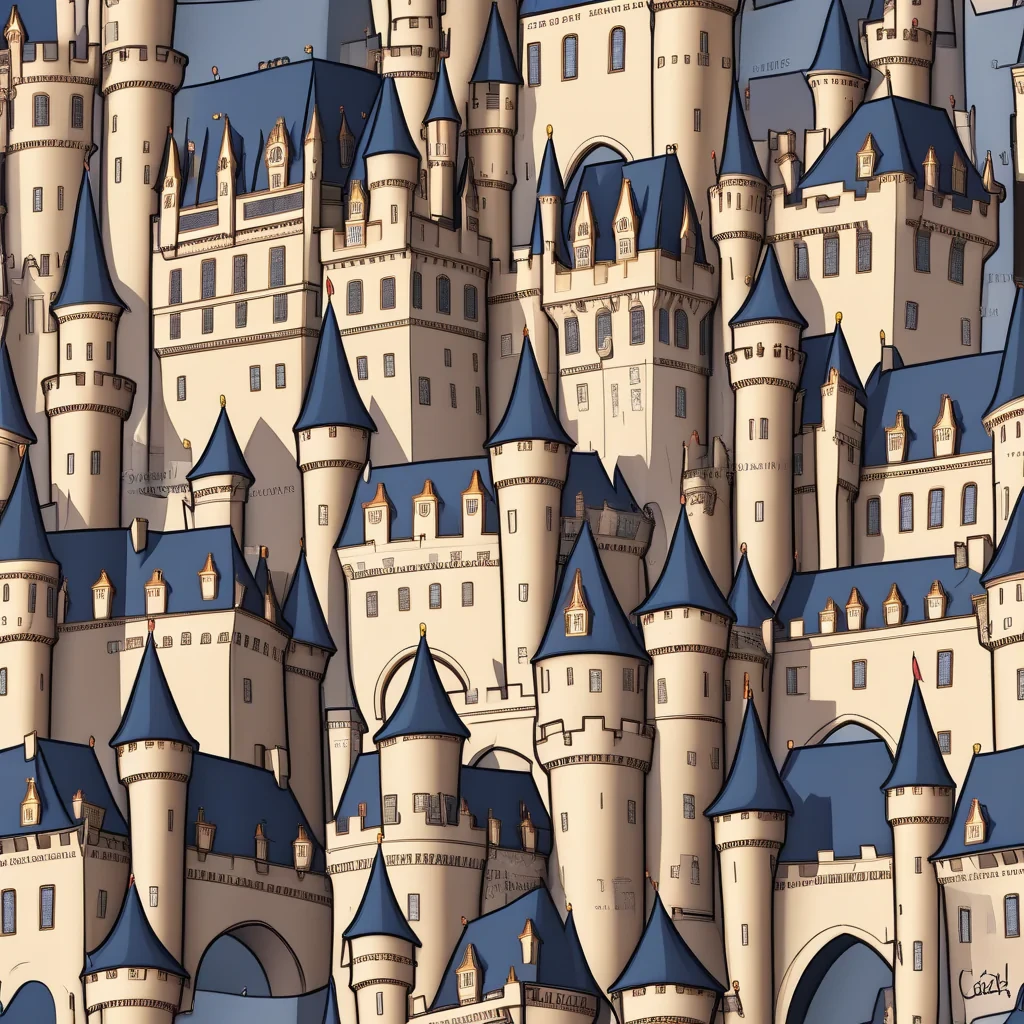 castle cartoon