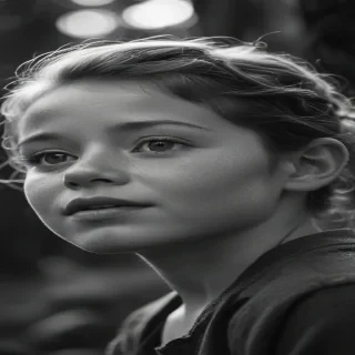 black and white png