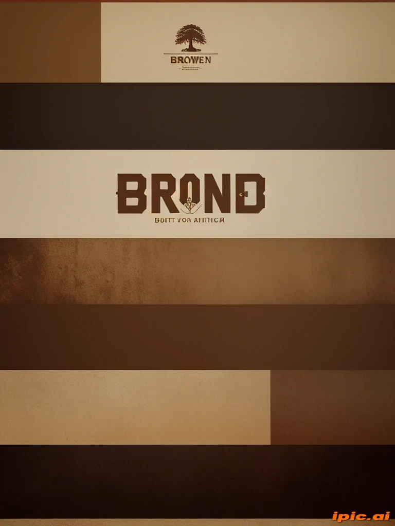 brown aesthetic banner