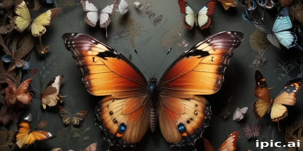butterfly wall paper
