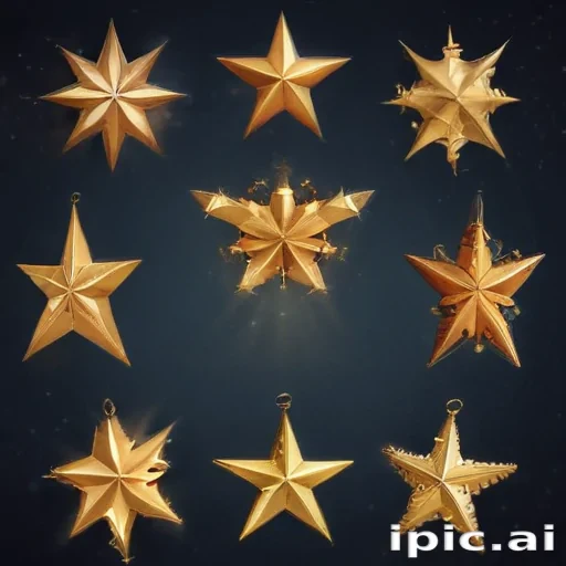 christmas stars clip art