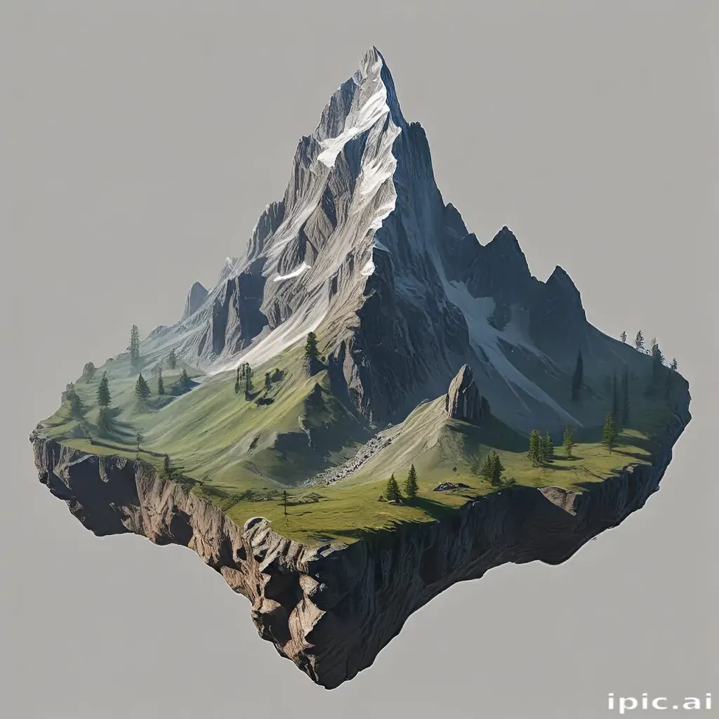 transparent mountain png