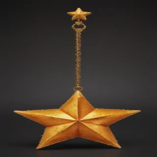 golden star transparent