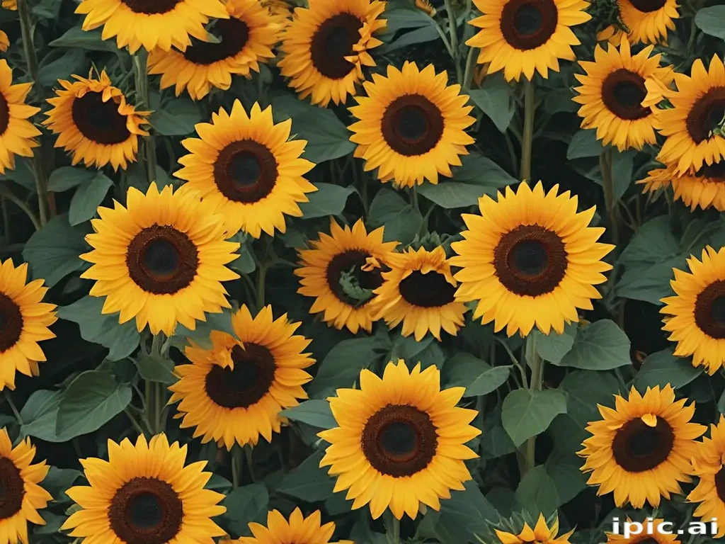 sunflowers aesthetic