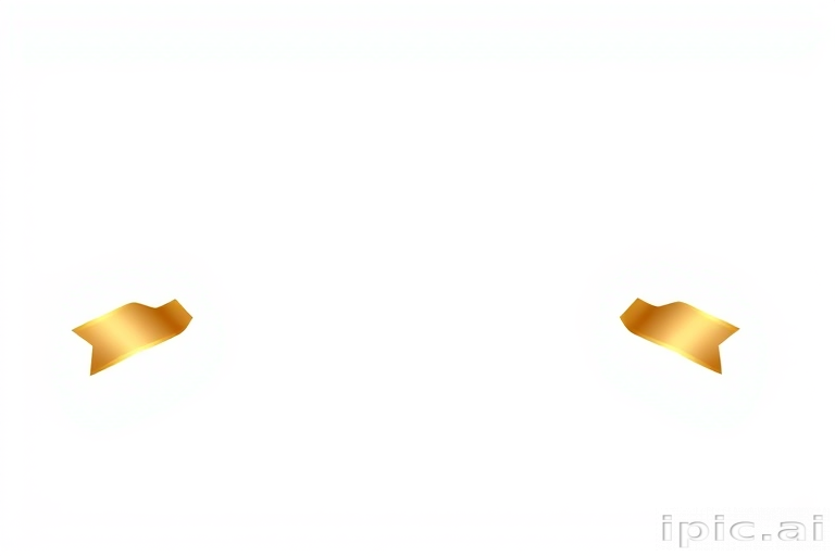 gold ribbon clipart