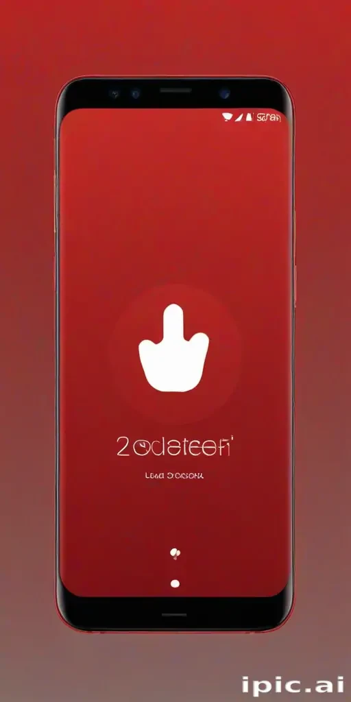 red lockscreen