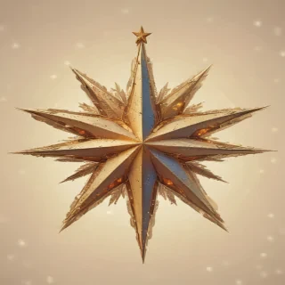 christmas star clipart