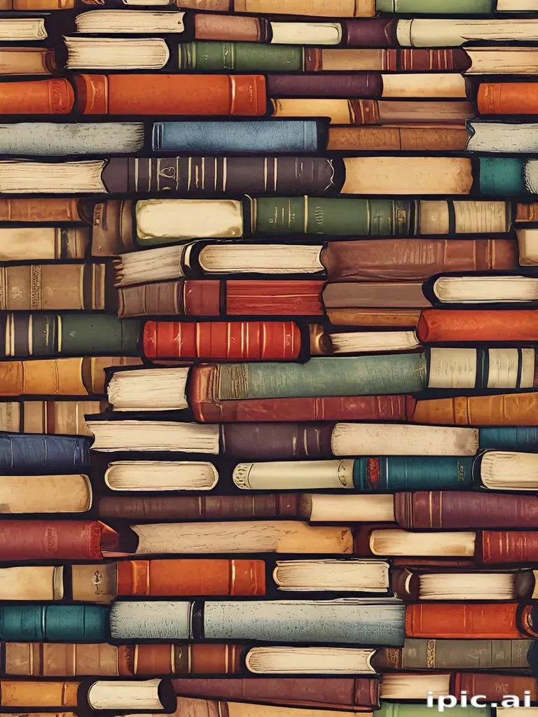 books stacked clipart