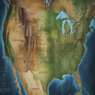 mapa usa