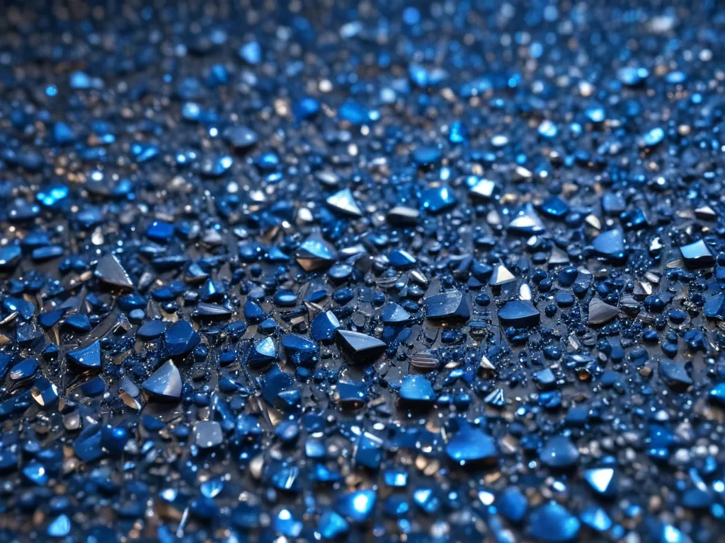 blue sparkle background