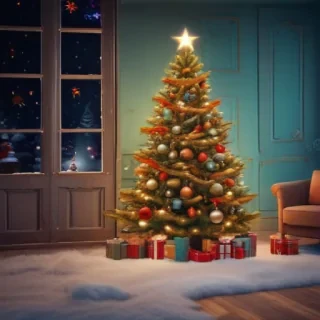 aesthetic christmas background