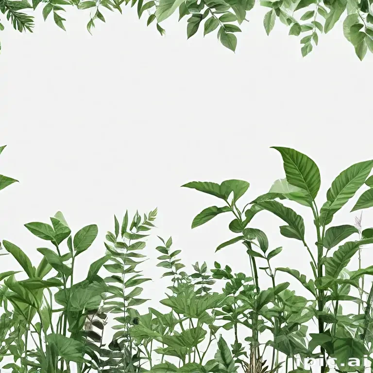 plants transparent background
