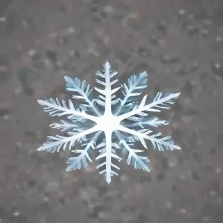snowflake clipart transparent background