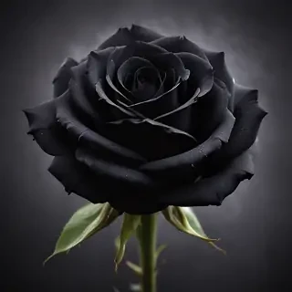 black rose photo