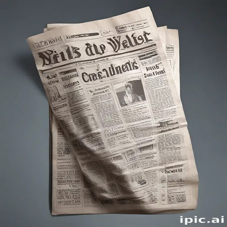 newspaper transparent