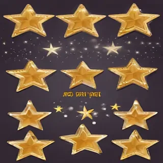christmas stars clipart