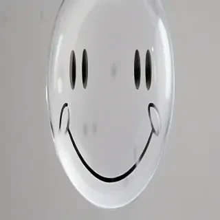 transparent smiley face